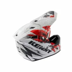 Casque Intégral Kenny Decade Graphic Trash Blanc/Rouge 5 Casque Intégral Kenny Decade Graphic Trash Blanc/Rouge -Magasin de pièces de vélo pas cher casque integral kenny decade graphic trash blanc rouge 1