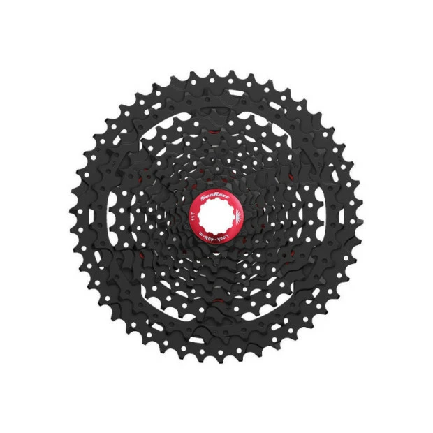 Cassette SunRace CSMX3 10 Vitesses - 11/46 - Noir 3 Cassette SunRace CSMX3 10 Vitesses - 11/46 - Noir