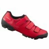 Chaussure VTT Shimano XC1 (SH-XC100) Rouge -Magasin de pièces de vélo pas cher chaussure vtt shimano xc1 sh xc100 rouge