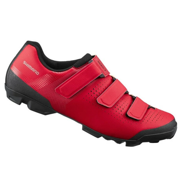 Chaussure VTT Shimano XC1 (SH-XC100) Rouge 3 Chaussure VTT Shimano XC1 (SH-XC100) Rouge
