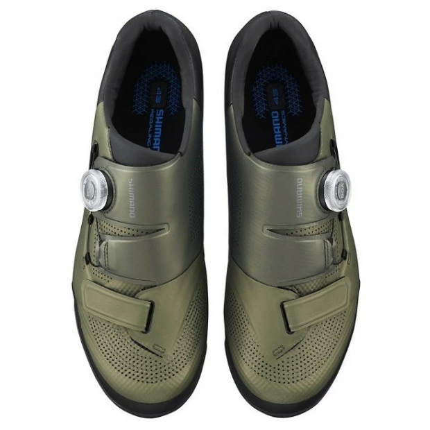 Chaussures VTT Shimano XC5 Vert Mousse 5 Chaussures VTT Shimano XC5 Vert Mousse – Image 3