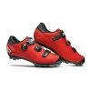 Chaussures VTT Sidi Dragon 5 SRS Rouge Mat/Noir -Magasin de pièces de vélo pas cher chaussures vtt sidi dragon 5 srs rouge mat noir