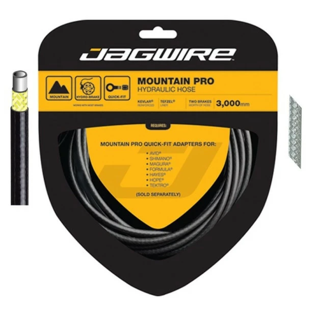 Durite Frein Jagwire Mountain Pro Hydraulic Hose HBK408 - Argent 3 Durite Frein Jagwire Mountain Pro Hydraulic Hose HBK408 - Argent