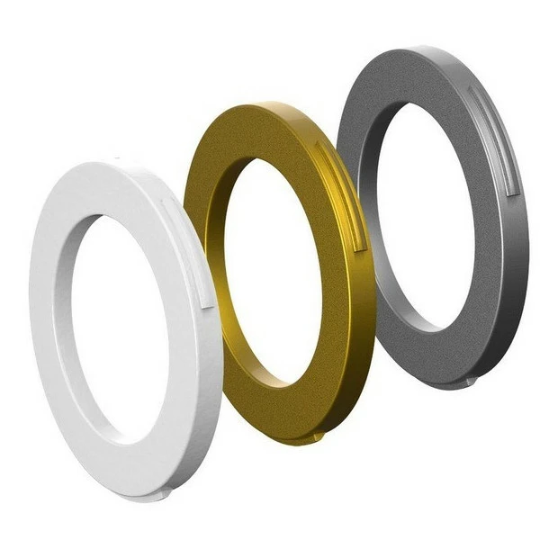 Kit D'Entretoises D'Etrier De Frein 4 Pistons Magura - Blanc/Or/Argent - X12 3 Kit D'Entretoises D'Etrier De Frein 4 Pistons Magura - Blanc/Or/Argent - X12