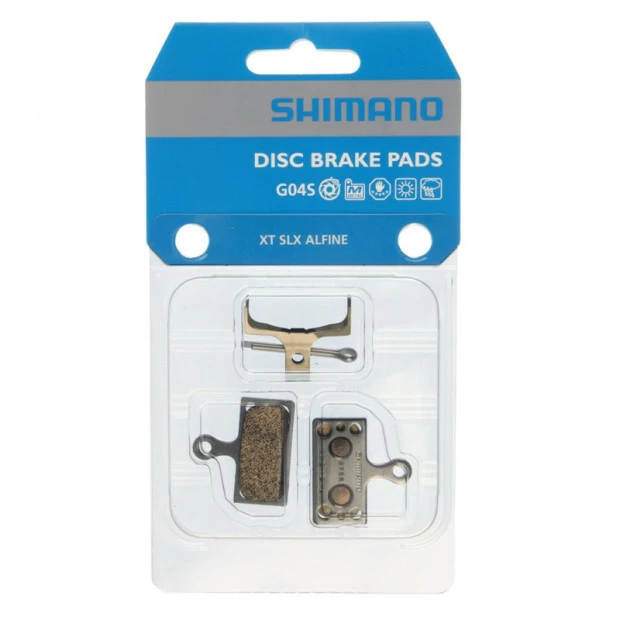 Plaquettes De Frein Shimano Deore BR-M8000 GO4S 3 Plaquettes De Frein Shimano Deore BR-M8000 GO4S