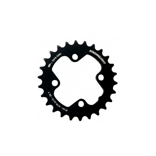 Plateau Stronglight VTT Type CT2 Shimano XTR FC-M980 64 Mm 10 V Intérieur Double - Noir 3 Plateau Stronglight VTT Type CT2 Shimano XTR FC-M980 64 Mm 10 V Intérieur Double - Noir