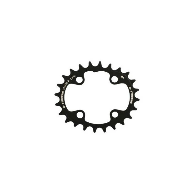 O-Symetric Plateaux VTT OSymetric Standard Triple 104/64mm 42/34/24 Dents Noir 6 O-Symetric Plateaux VTT OSymetric Standard Triple 104/64mm 42/34/24 Dents Noir – Image 4
