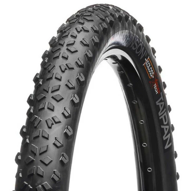 Pneu VTT Hutchinson Taïpan Koloss Rockrider - Tubetype - 27,5x2,6" (66-584) - Noir 3 Pneu VTT Hutchinson Taïpan Koloss Rockrider - Tubetype - 27,5x2,6" (66-584) - Noir