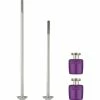 Set De 2 Axes De Blocage De Roues Abus Nutfix M5 Violet - 100/135 Mm 1 Set De 2 Axes De Blocage De Roues Abus Nutfix M5 Violet - 100/135 Mm -Magasin de pièces de vélo pas cher set de 2 axes de blocage de roues abus nutfix m5 violet 100 135 mm