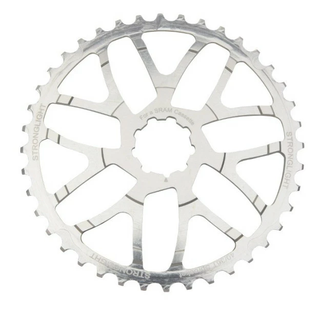 Stronglight Kit De Conversion 40 Dents Pour Cassette 10 Vitesses SRAM - Argent 3 Stronglight Kit De Conversion 40 Dents Pour Cassette 10 Vitesses SRAM - Argent