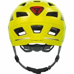 Casque Abus Hyban 2.0 - Signal Jaune -Magasin de pièces de vélo pas cher casque abus hyban 20 signal jaune 2