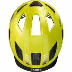 Casque Abus Hyban 2.0 - Signal Jaune -Magasin de pièces de vélo pas cher casque abus hyban 20 signal jaune 3