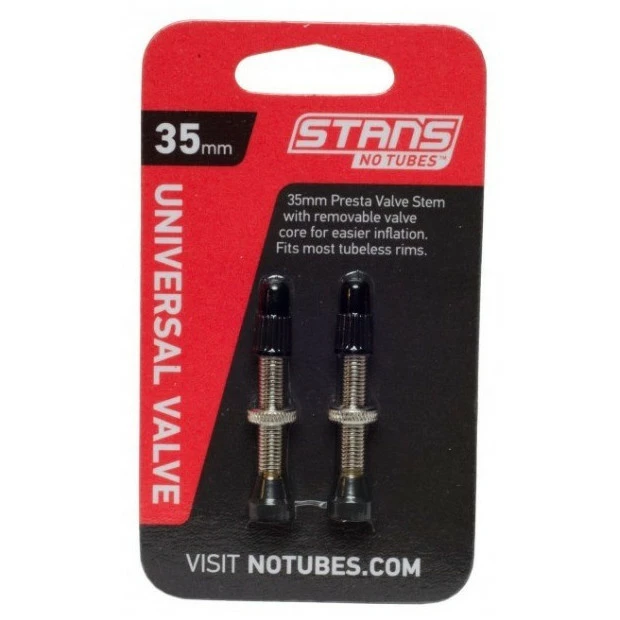 Valves Tubless VTT Stan's Notubes Universal Presta 35mm 3 Valves Tubless VTT Stan's Notubes Universal Presta 35mm